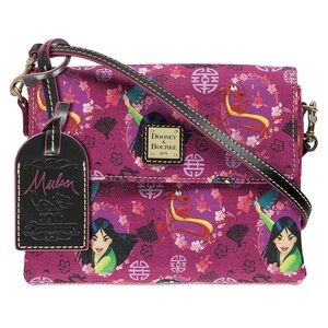 Disney Dooney & Bourke Mulan Crossbody Bag NEW rare